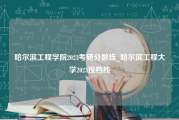 哈尔滨工程学院2023考研分数线_哈尔滨工程大学2023投档线