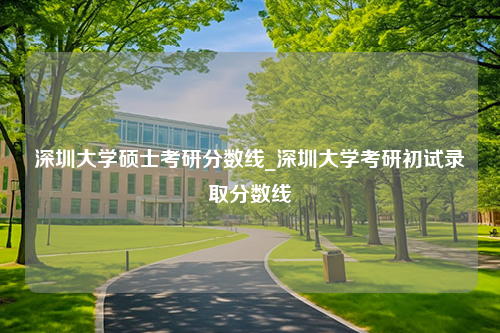 深圳大学硕士考研分数线_深圳大学考研初试录取分数线