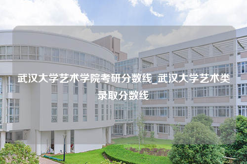 武汉大学艺术学院考研分数线_武汉大学艺术类录取分数线