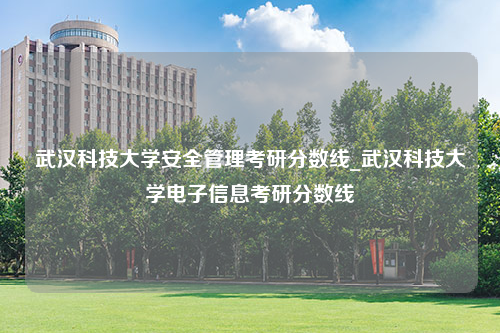 武汉科技大学安全管理考研分数线_武汉科技大学电子信息考研分数线