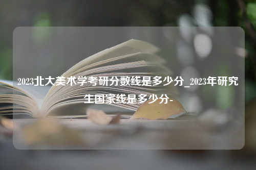 2023北大美术学考研分数线是多少分_2023年研究生国家线是多少分-