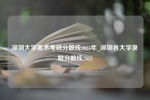 深圳大学美术考研分数线2023年_深圳各大学录取分数线2023